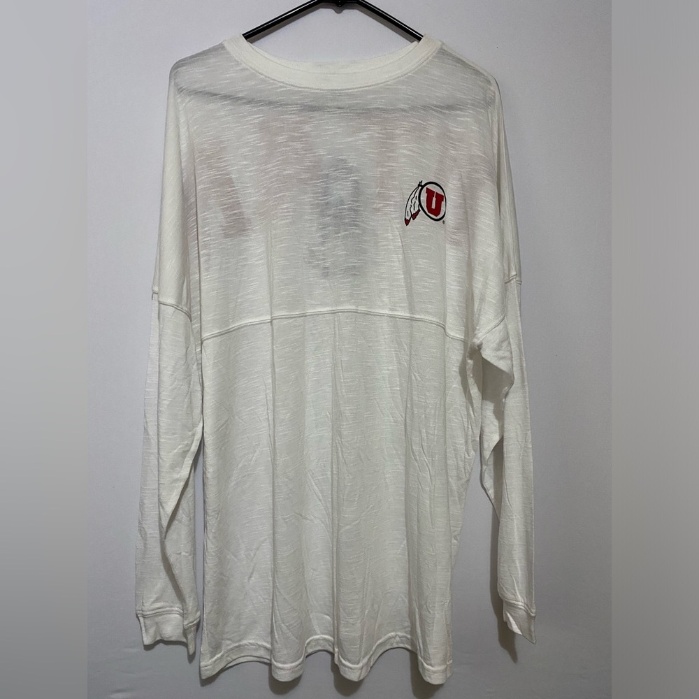 Utah Utes Jersey Tee Long Sleeve Shirt Men's Chicka-D NCAA New XL